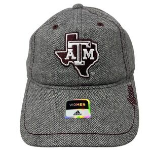 Texas A&M Aggies Adidas Herringbone Maroon Hat Cap‎ Women's One Size